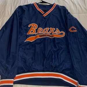 Chicago Bears Vintage Windbreaker (Mens Large)